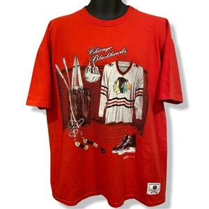 Vintage 1992 Chicago BlackHawks T-Shirt